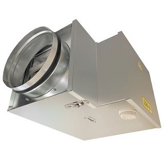 Воздухонагреватель электрический круглый предварительный E (PTC) с термостатом